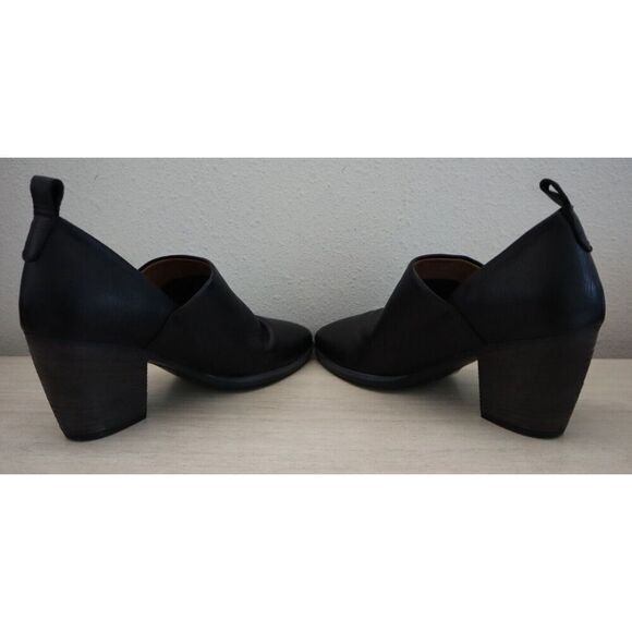 Bueno B2372-001 Women Sz 38 US 8 Black Leather Kesia Ruched Detail Booties - Picture 7 of 10